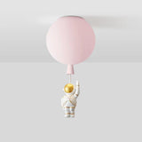 Moderne Maan/Astronauten Led Plafondlamp