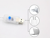 KerstLuxe Santa Claus Klimtouw LED Sfeerverlichting – 1M / 3M USB String Light