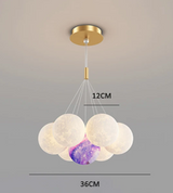 DreamGlow KidsChandelier – Moderne 3D-Print Kinderkamer Hanglamp