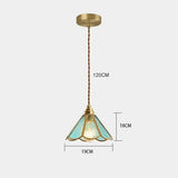 Klassieke Glas In Lood Hanglamp