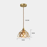 Klassieke Glas In Lood Hanglamp